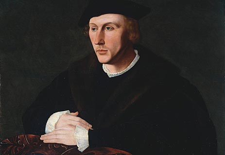 Joris van Egmond, Bishop of Utrecht, c.1535 by Jan van Scorel | Painting Reproduction