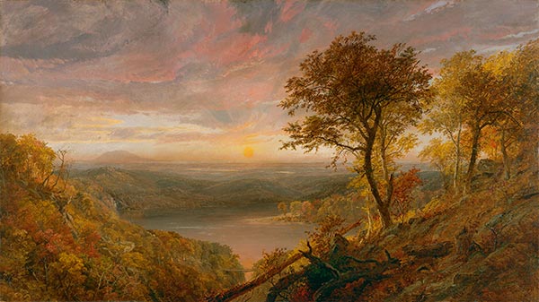 Greenwood Lake, 1870 | Jasper Francis Cropsey | Painting Reproduction