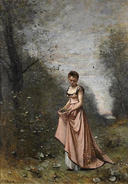 Frühling des Lebens, 1871 | Corot | Gemälde Reproduktion