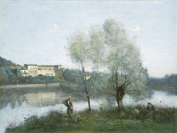 Ville-d'Avray, c.1865 | Corot | Painting Reproduction