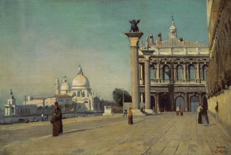 Morgen in Venedig, 1834 | Corot