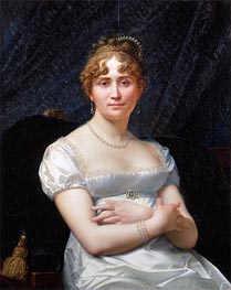 Portrait of Helene Viollet, undated by Baron Jean Baptiste Regnault | Painting Reproduction