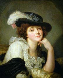 Portrait of Sophie Arnould | Jean-Baptiste Greuze | Painting Reproduction