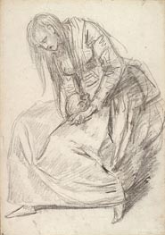 Penitent Magdalen | Jean-Baptiste Greuze | Painting Reproduction