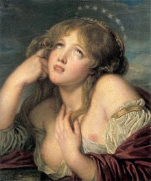 Ariadne, c.1803/04 von Jean-Baptiste Greuze | Gemälde-Reproduktion