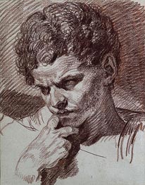 Head of Caracalla | Jean-Baptiste Greuze | Painting Reproduction