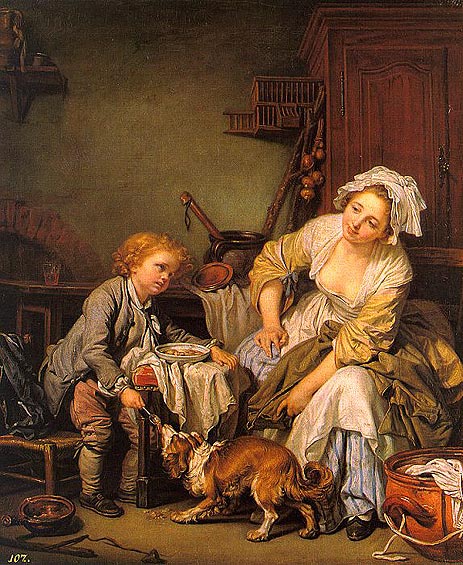 The Spoiled Child, c.1760/65 | Jean-Baptiste Greuze | Painting Reproduction