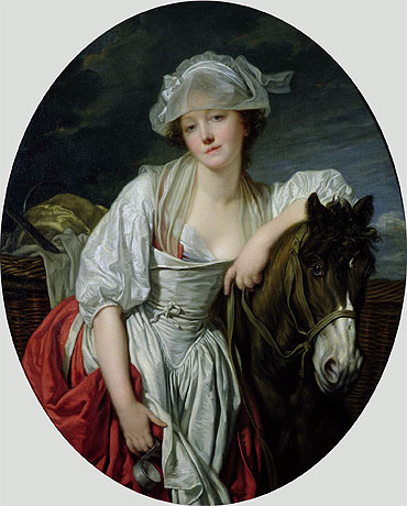 Die Milchmagd, c.1780/84 | Jean-Baptiste Greuze