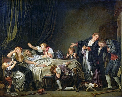 The Punished Son, 1778 | Jean-Baptiste Greuze | Gemälde Reproduktion