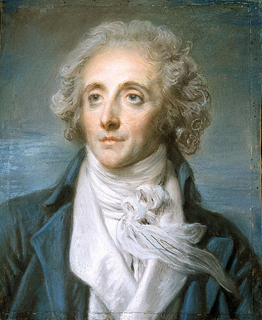 Porträt von Baptiste Aine | Jean-Baptiste Greuze | Gemälde Reproduktion