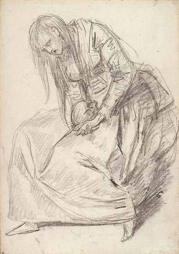 Penitent Magdalen, undated | Jean-Baptiste Greuze | Gemälde Reproduktion