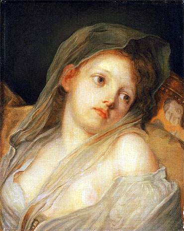 Innocence, undated | Jean-Baptiste Greuze | Gemälde Reproduktion