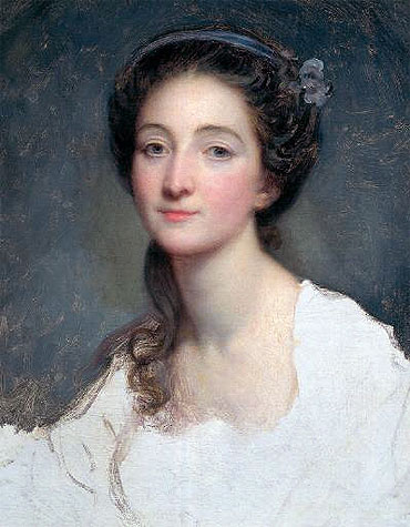 Sophie Arnould, c.1773 | Jean-Baptiste Greuze | Gemälde Reproduktion