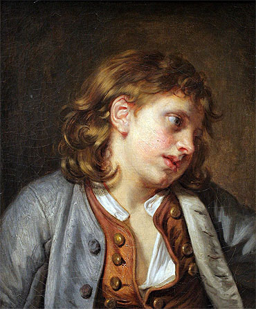 A Young Peasant Boy, undated | Jean-Baptiste Greuze | Painting Reproduction
