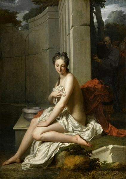 Susanna at the Bath, 1704 | Jean-Baptiste Santerre | Painting Reproduction