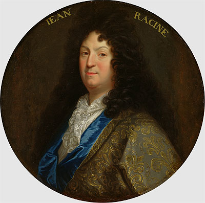 Portrait of Jean Racine, n.d. | Jean-Baptiste Santerre | Painting Reproduction