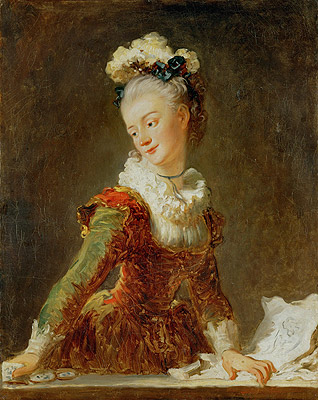 Marie-Madeleine Guimard, Dancer | Fragonard | Gemälde Reproduktion