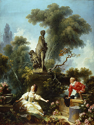 The Meeting | Fragonard | Painting Reproduction
