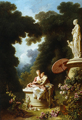 Love Letters, c.1771/73 | Fragonard | Gemälde Reproduktion