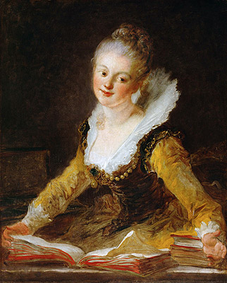 The Study, c.1769 | Fragonard | Painting Reproduction