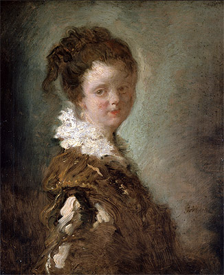 Young Woman, c.1769 | Fragonard | Gemälde Reproduktion