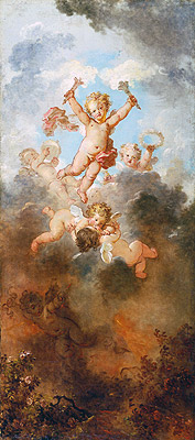 The Progress of Love: Love Triumphant | Fragonard | Painting Reproduction
