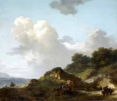 The Rock | Fragonard | Painting Reproduction