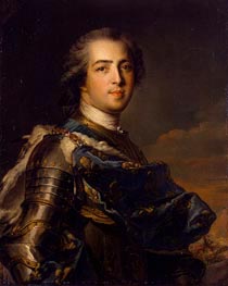 Portrait of Louis XV of France | Jean-Marc Nattier | Painting Reproduction