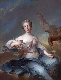The Duchesse de Chartres as Hebe, n.d. by Jean-Marc Nattier | Painting Reproduction