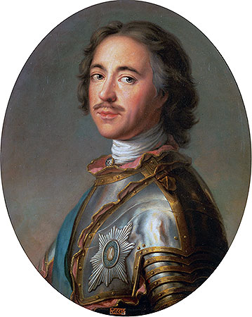 Zar Peter der Große | Jean-Marc Nattier | Gemälde Reproduktion