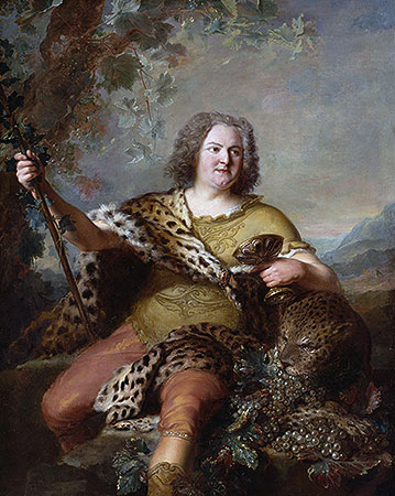 Portrait of an Aristocratic Youth as Bacchus | Jean-Marc Nattier | Painting Reproduction