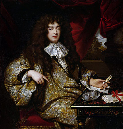 Jean-Baptiste Colbert Marquis de Seignelay, 1676 | Jean-Marc Nattier | Gemälde Reproduktion