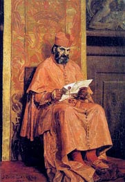 Der Kardinal, 1874 von Jean-Paul Laurens | Gemälde-Reproduktion