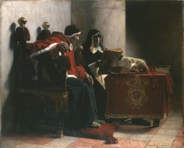 Der Papst und der Inquisitor, 1882 von Jean-Paul Laurens | Gemälde-Reproduktion