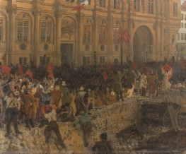 Proklamation der Republik am 24. Februar 1848, 1902 von Jean-Paul Laurens | Gemälde-Reproduktion