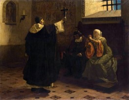 Torquemada, Großinquisitor | Jean-Paul Laurens | Gemälde Reproduktion