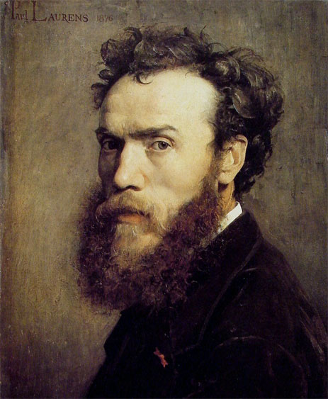 Self Portrait, 1876 | Jean-Paul Laurens | Painting Reproduction