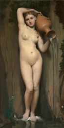 La Source (The Spring), 1856 by Ingres | Painting Reproduction