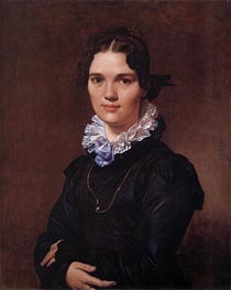 Mademoiselle Jeanne Gonin, 1821 von Ingres | Gemälde-Reproduktion