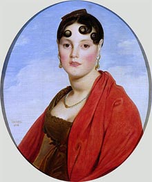 Portrait of Madame Aymon (La Belle Zelie) | Ingres | Painting Reproduction