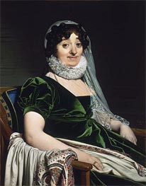Portrait of the Countess of Tournon, 1812 by Ingres | Painting Reproduction
