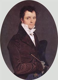 Edme-Francois-Joseph Bochet, 1811 by Ingres | Painting Reproduction