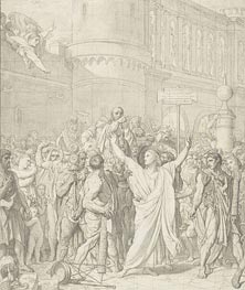 The Martyrdom of St. Symphorien, 1858 von Ingres | Gemälde-Reproduktion