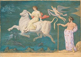 Rape of Europa, 1865 by Ingres | Painting Reproduction