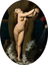 Angelica in Chains, 1859 by Ingres | Painting Reproduction
