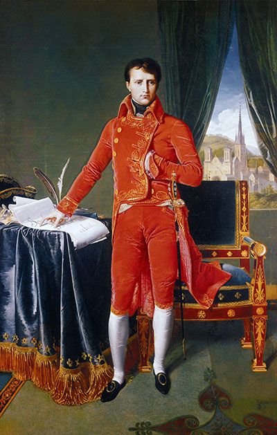 Napoleon as First Consul, 1804 | Ingres | Painting Reproduction
