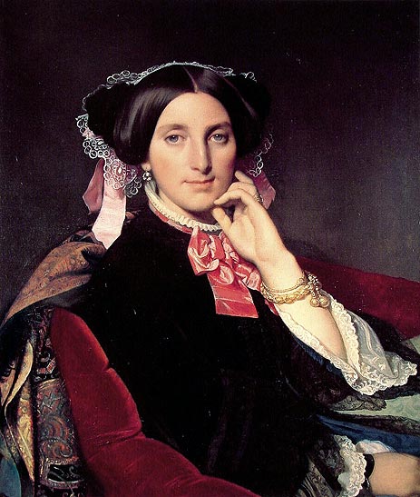 Madame Henri Gonse, c.1845/52 | Ingres | Painting Reproduction