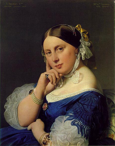 Delphine Ramel, Madama Ingres, 1859 | Ingres | Painting Reproduction