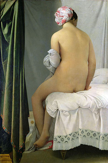 Valpincon Bather, 1808 | Ingres | Painting Reproduction