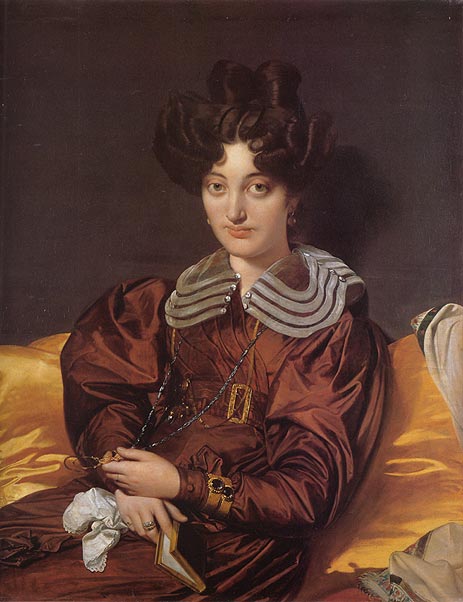 Madame Marcotte de Sainte-Marie, 1826 | Ingres | Gemälde Reproduktion